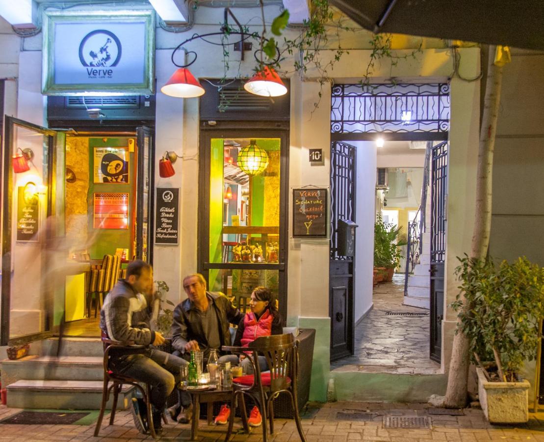 Psiri Gem From In Vivo Apartments- Spacious 1St Floor Apartment With Balcony In Athens' Historic Center Exterior foto