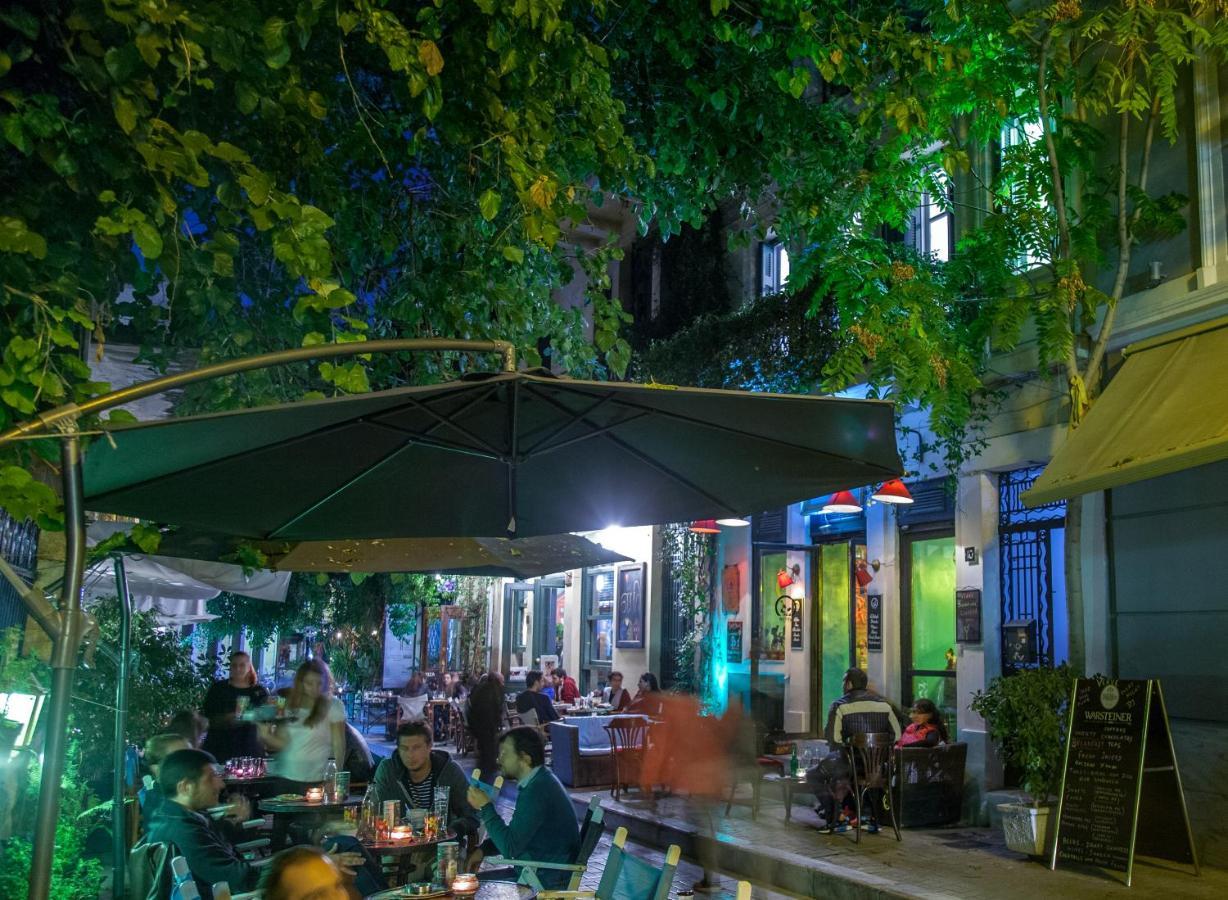 Psiri Gem From In Vivo Apartments- Spacious 1St Floor Apartment With Balcony In Athens' Historic Center Exterior foto