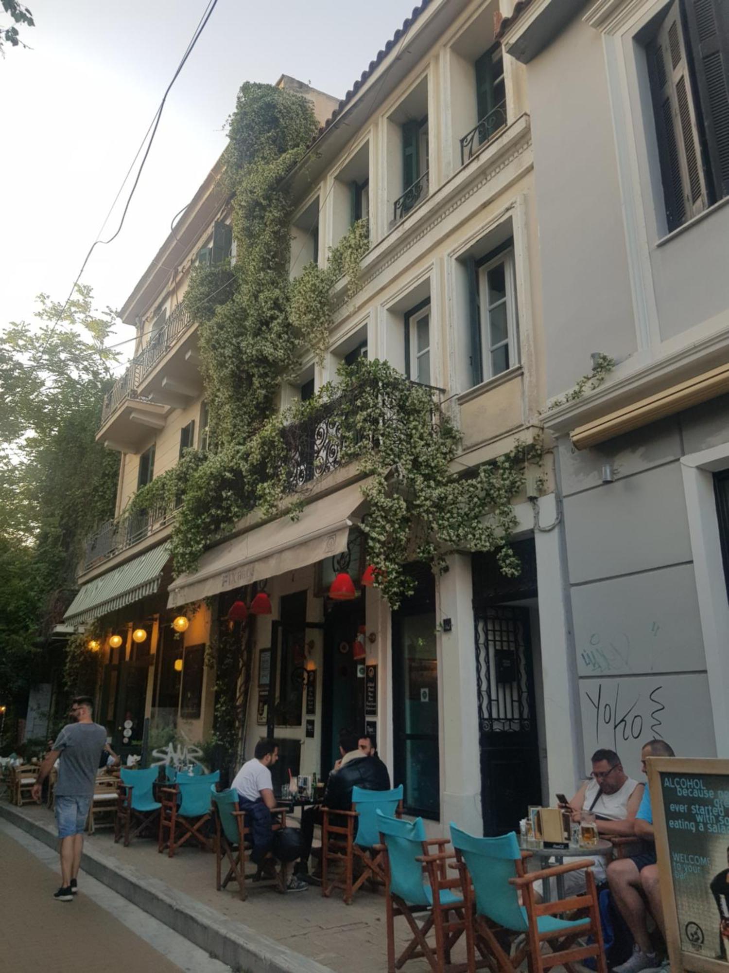 Psiri Gem From In Vivo Apartments- Spacious 1St Floor Apartment With Balcony In Athens' Historic Center Exterior foto